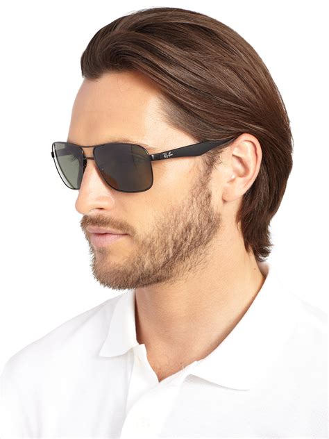 best square aviator sunglasses.